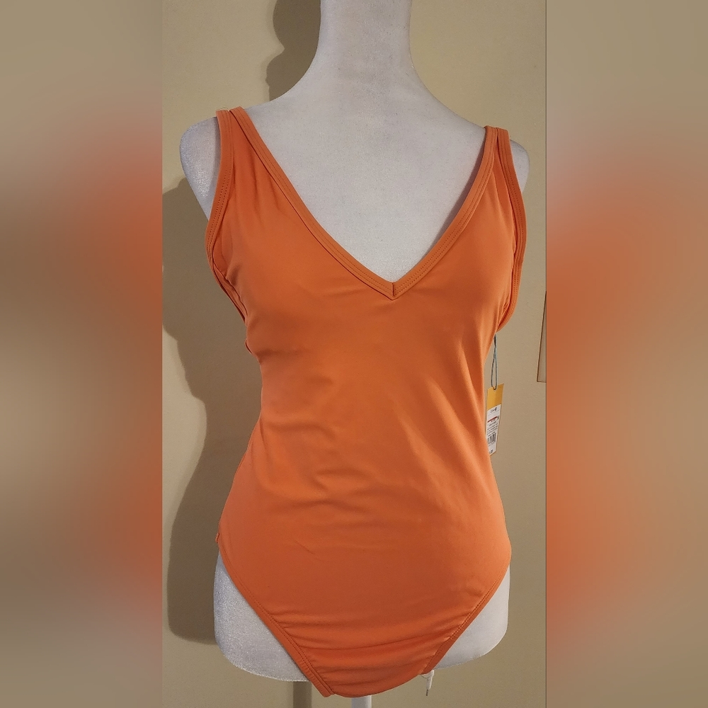 NEW Kona Sol One-piece Swimsuit Coral/Peach color Women' Size S (4-6)♡